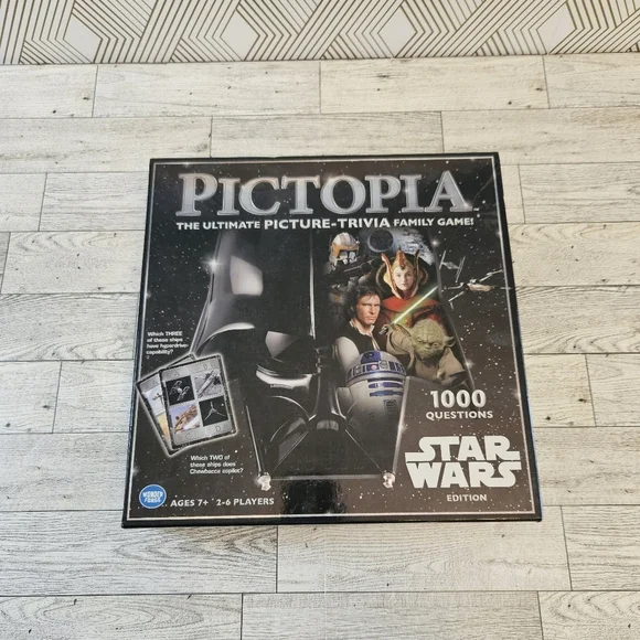 Star Wars Monopoly & Star Wars Pictopia Games Set - Picture 3 of 4